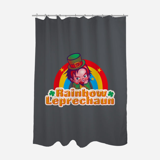 Rainbow Leprechaun-None-Polyester-Shower Curtain-Samuel