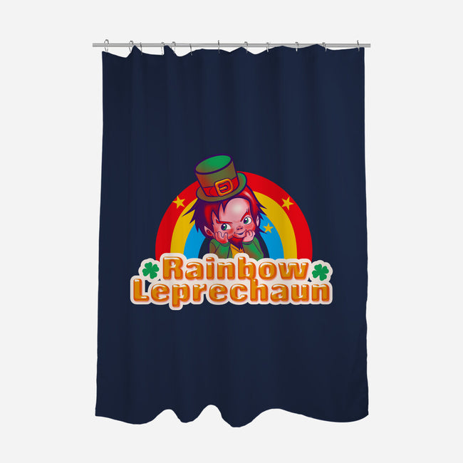 Rainbow Leprechaun-None-Polyester-Shower Curtain-Samuel