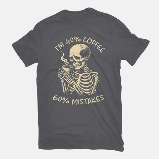 Coffee And Mistakes-Mens-Premium-Tee-fanfabio