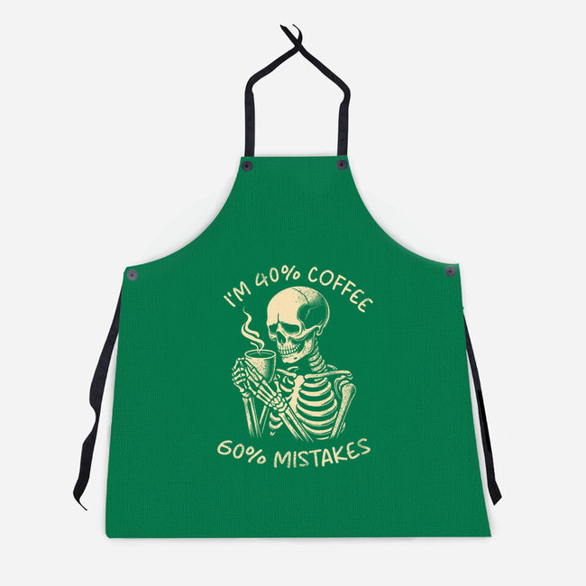Coffee And Mistakes-Unisex-Kitchen-Apron-fanfabio