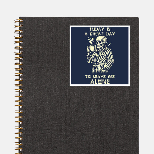 Leave Me Alone-None-Glossy-Sticker-fanfabio