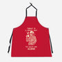 Leave Me Alone-Unisex-Kitchen-Apron-fanfabio