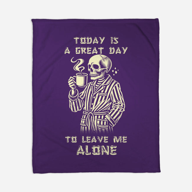 Leave Me Alone-None-Fleece-Blanket-fanfabio
