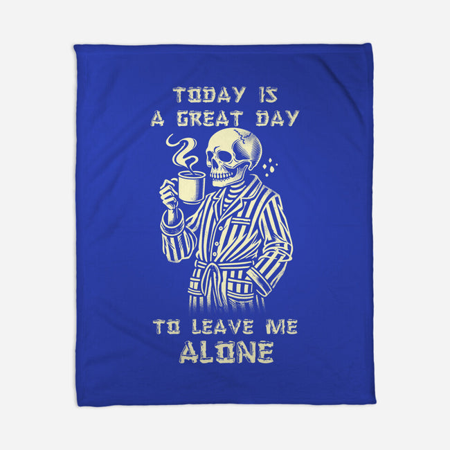 Leave Me Alone-None-Fleece-Blanket-fanfabio