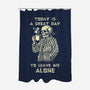 Leave Me Alone-None-Polyester-Shower Curtain-fanfabio