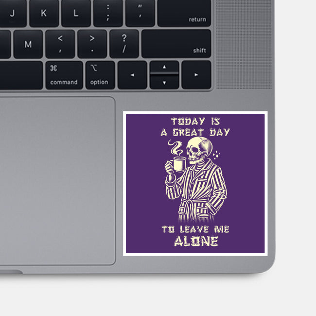 Leave Me Alone-None-Glossy-Sticker-fanfabio