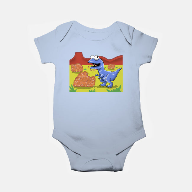 Jurassic Cookies-Baby-Basic-Onesie-zascanauta