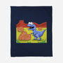 Jurassic Cookies-None-Fleece-Blanket-zascanauta