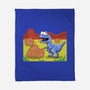 Jurassic Cookies-None-Fleece-Blanket-zascanauta