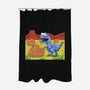 Jurassic Cookies-None-Polyester-Shower Curtain-zascanauta