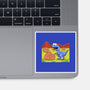 Jurassic Cookies-None-Glossy-Sticker-zascanauta