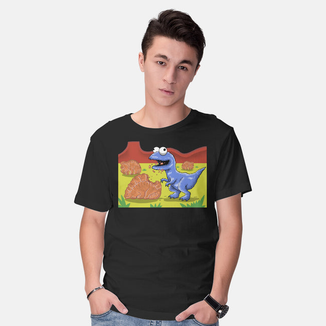 Jurassic Cookies-Mens-Basic-Tee-zascanauta