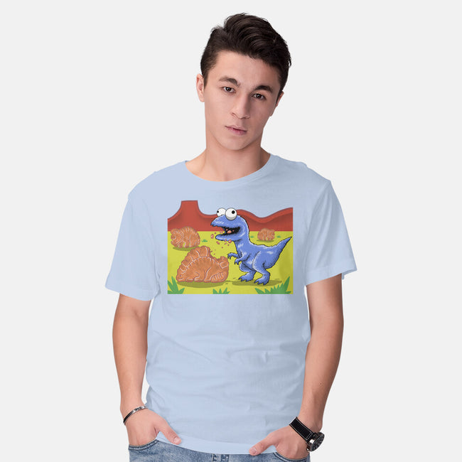 Jurassic Cookies-Mens-Basic-Tee-zascanauta