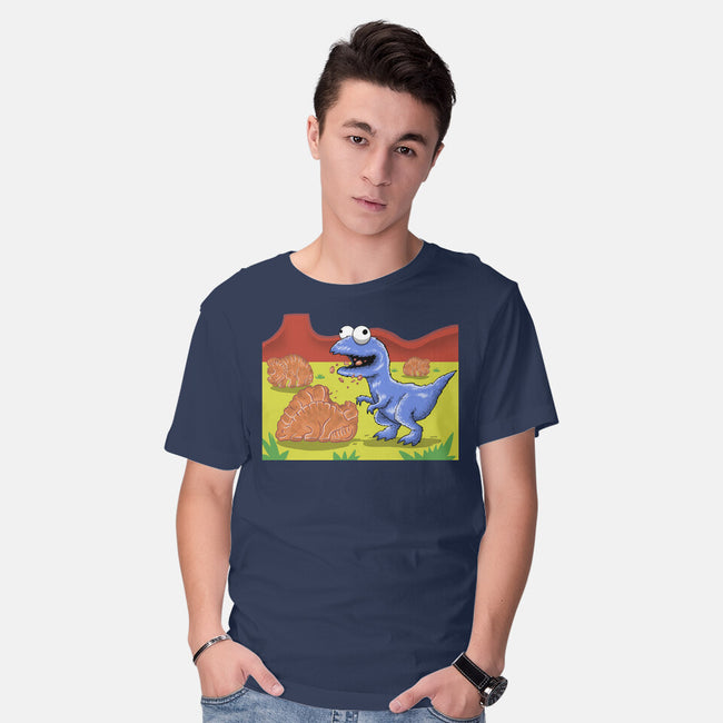 Jurassic Cookies-Mens-Basic-Tee-zascanauta
