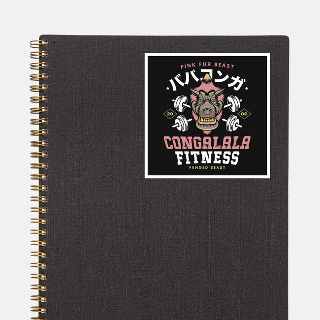 Congalala Fitness-None-Glossy-Sticker-LAGELANTEE
