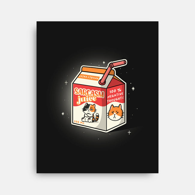 Sarcasm Juice-None-Stretched-Canvas-Freecheese