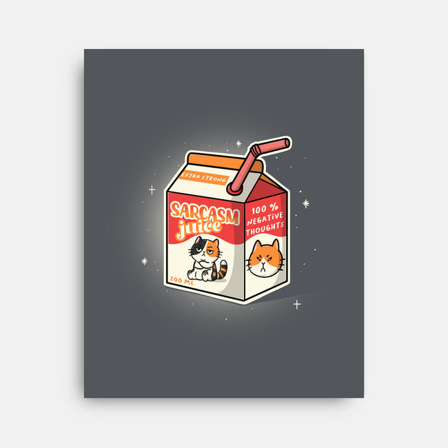 Sarcasm Juice-None-Stretched-Canvas-Freecheese
