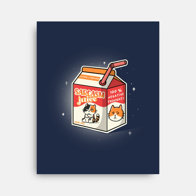 Sarcasm Juice-None-Stretched-Canvas-Freecheese