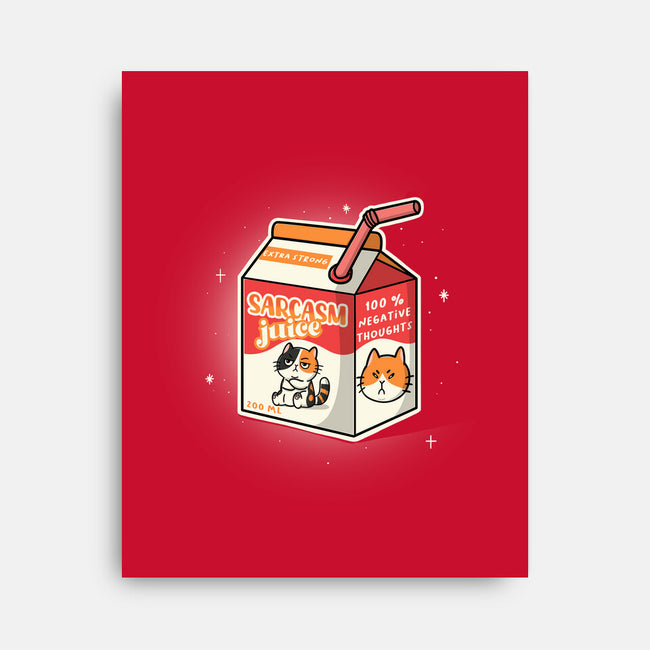 Sarcasm Juice-None-Stretched-Canvas-Freecheese