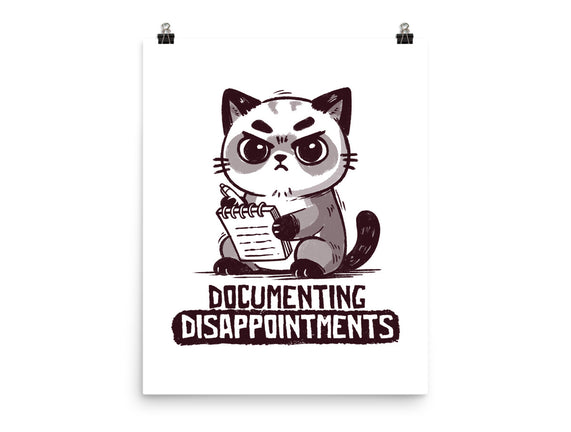 Documenting Disappointments