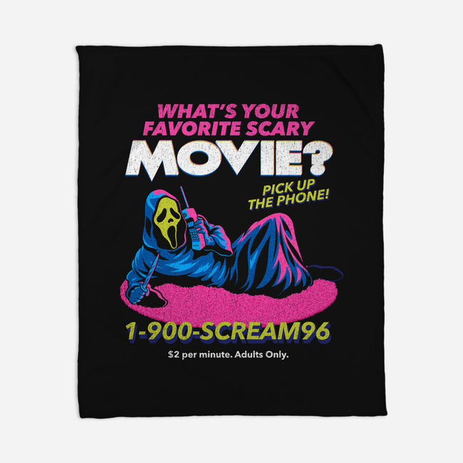 Scream96-None-Fleece-Blanket-Jorgetiradoart