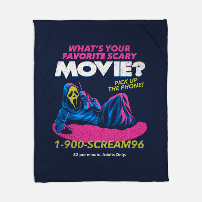 Scream96-None-Fleece-Blanket-Jorgetiradoart