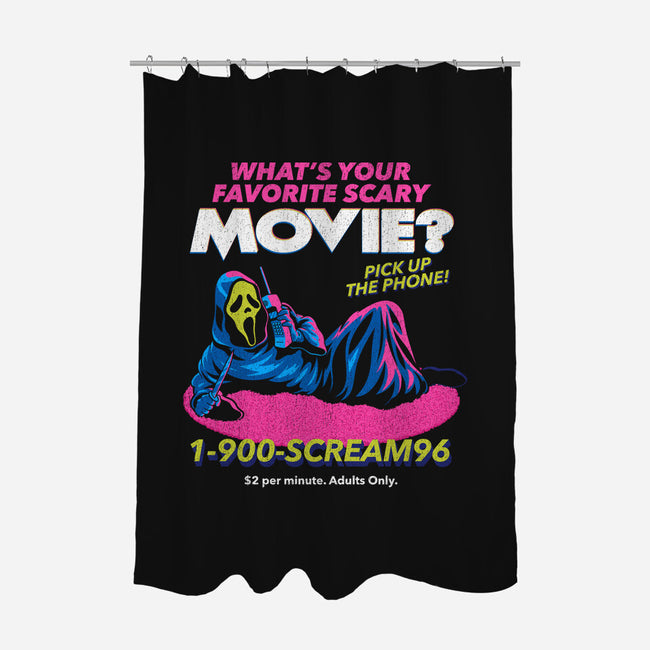 Scream96-None-Polyester-Shower Curtain-Jorgetiradoart