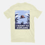 I Want To Explore-Mens-Basic-Tee-alfbocreative