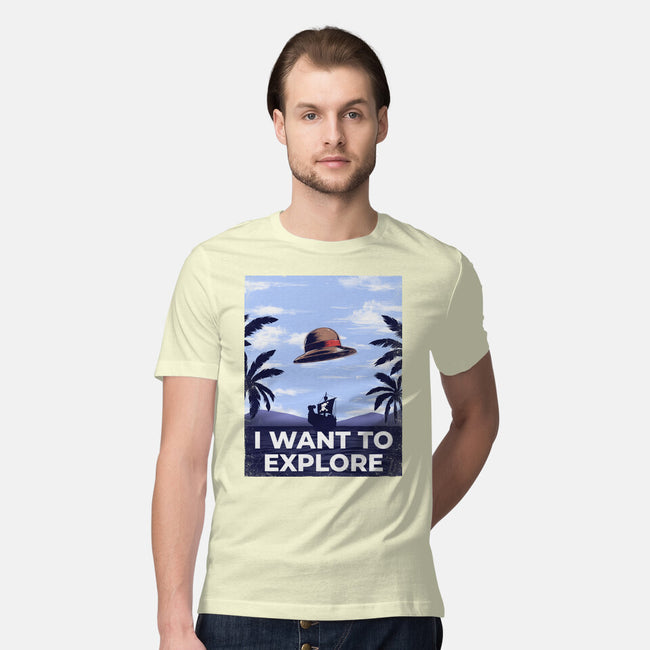 I Want To Explore-Mens-Premium-Tee-alfbocreative