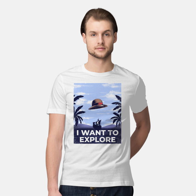 I Want To Explore-Mens-Premium-Tee-alfbocreative