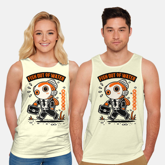 Fish Out Of Water-Unisex-Basic-Tank-Popnotic