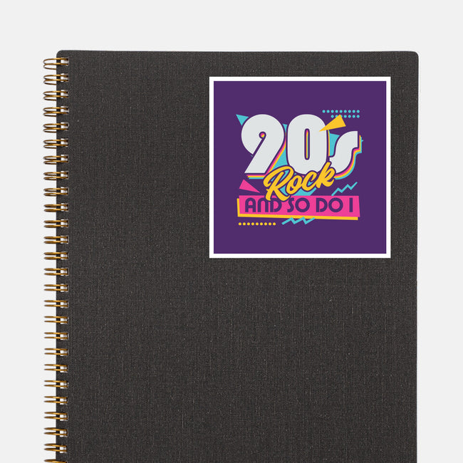 Rock Retro-None-Glossy-Sticker-Studio Mootant