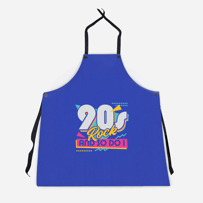 Rock Retro-Unisex-Kitchen-Apron-Studio Mootant