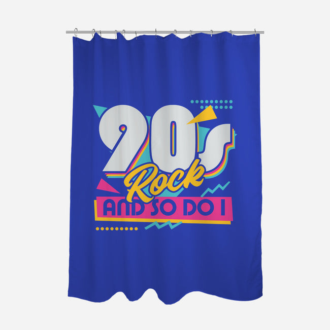 Rock Retro-None-Polyester-Shower Curtain-Studio Mootant