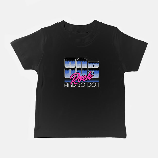 80s Rock-Baby-Basic-Tee-Studio Mootant