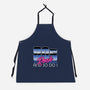 80s Rock-Unisex-Kitchen-Apron-Studio Mootant