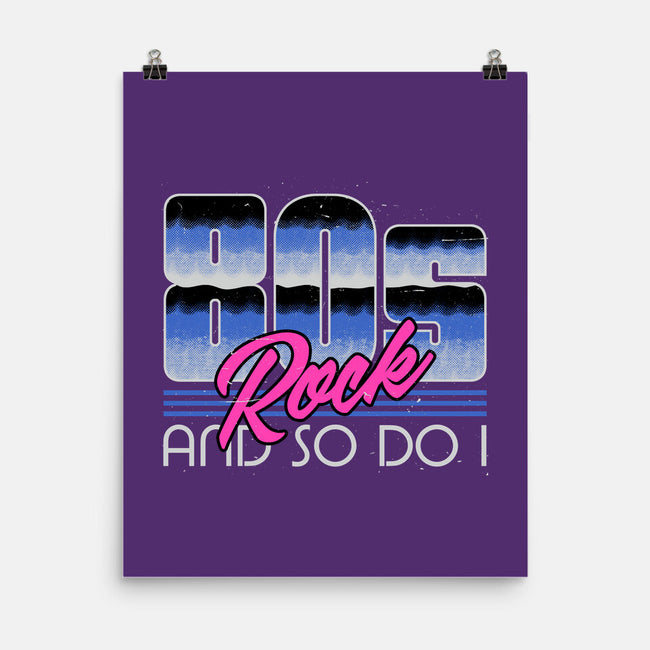 80s Rock-None-Matte-Poster-Studio Mootant