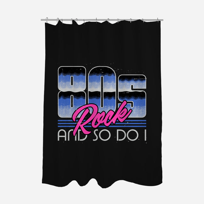 80s Rock-None-Polyester-Shower Curtain-Studio Mootant