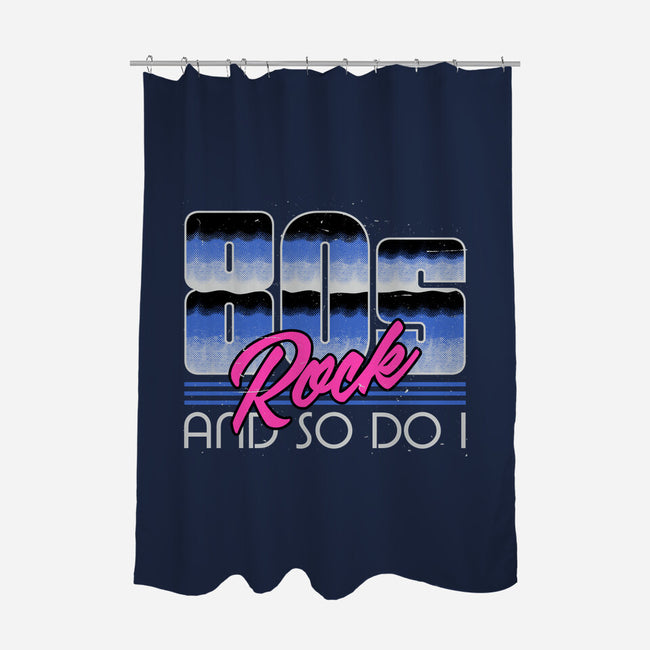 80s Rock-None-Polyester-Shower Curtain-Studio Mootant