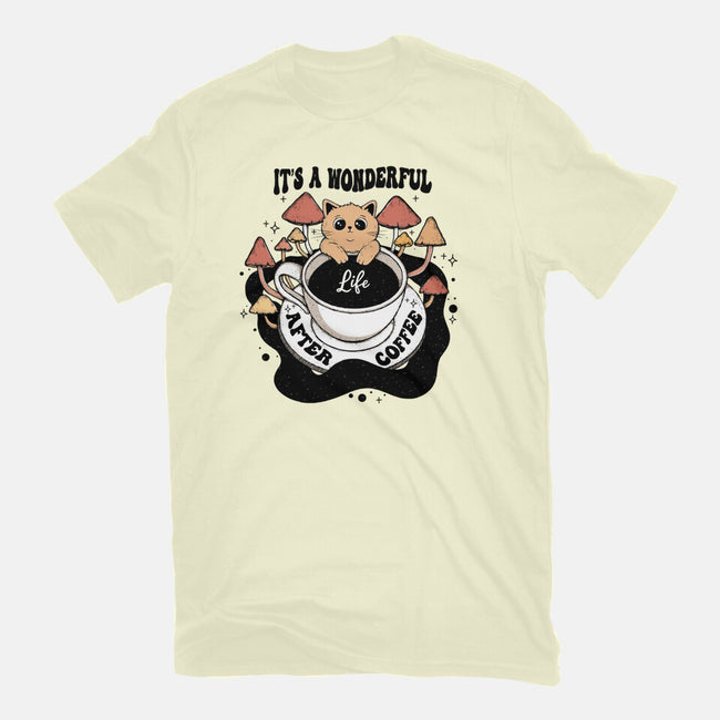 It's A Wonderful Life After Coffee-Mens-Premium-Tee-Trendlory