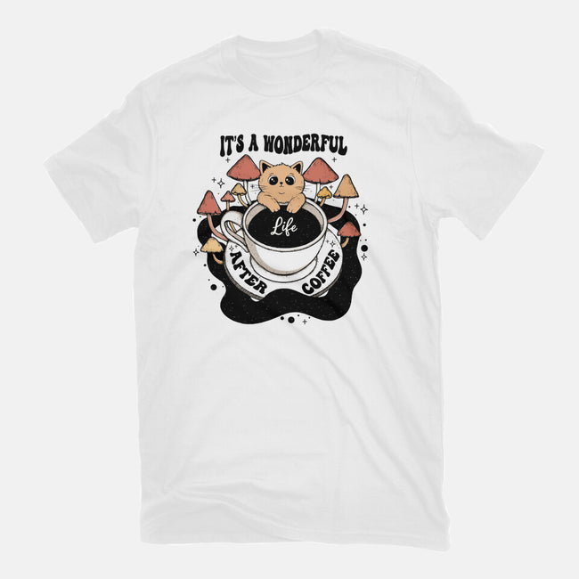 It's A Wonderful Life After Coffee-Mens-Premium-Tee-Trendlory