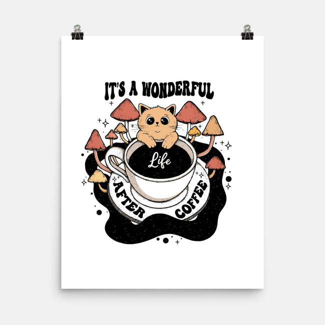 It's A Wonderful Life After Coffee-None-Matte-Poster-Trendlory