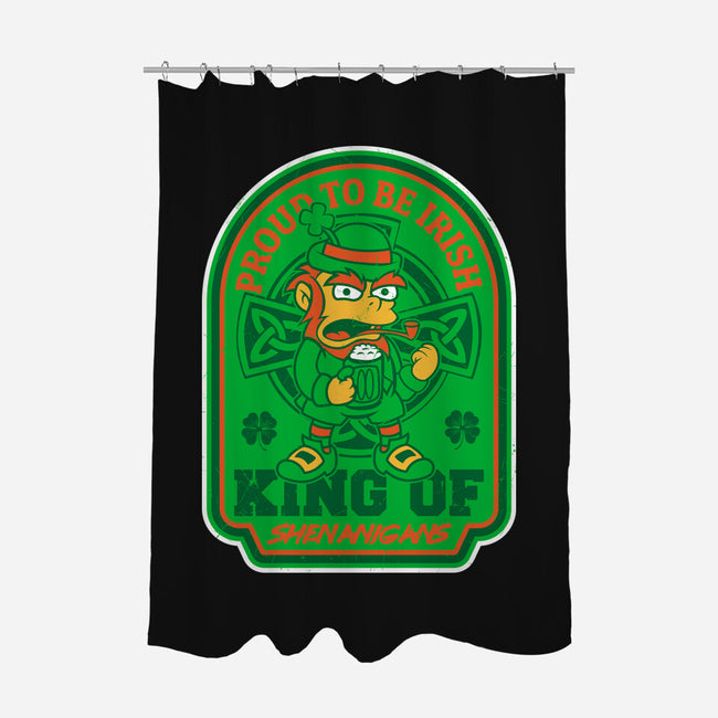 King Of Shenanigans-None-Polyester-Shower Curtain-CarloJ1956