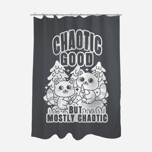 Chaotic Good-None-Polyester-Shower Curtain-FunkVampire