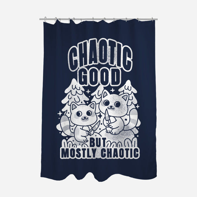 Chaotic Good-None-Polyester-Shower Curtain-FunkVampire