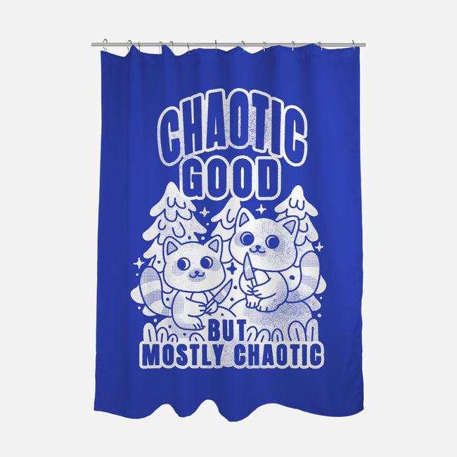 Chaotic Good-None-Polyester-Shower Curtain-FunkVampire