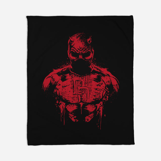The Man Without Fear-None-Fleece-Blanket-DrMonekers