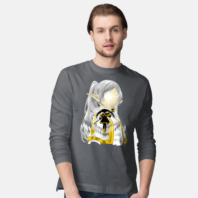 Best Mentor Mage Frieren-Mens-Long Sleeved-Tee-hypertwenty