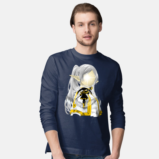 Best Mentor Mage Frieren-Mens-Long Sleeved-Tee-hypertwenty