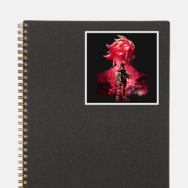 Vi Is Violet-None-Glossy-Sticker-hypertwenty